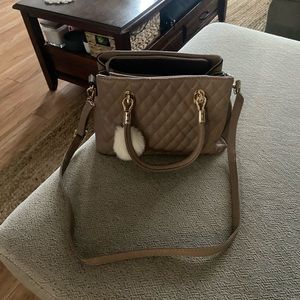 Khaki Leather Purse